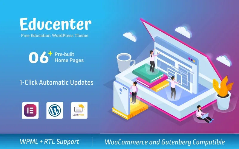 Educenter v1.3.9 – WordPress教育主题