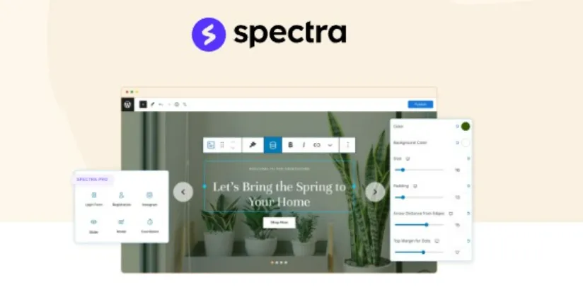 Spectra Pro v1.1.3 – 使用WordPress 古腾堡编辑器的页面构建器