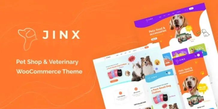 Jinx v1.0.6 – 宠物店和兽医WooCommerce主题