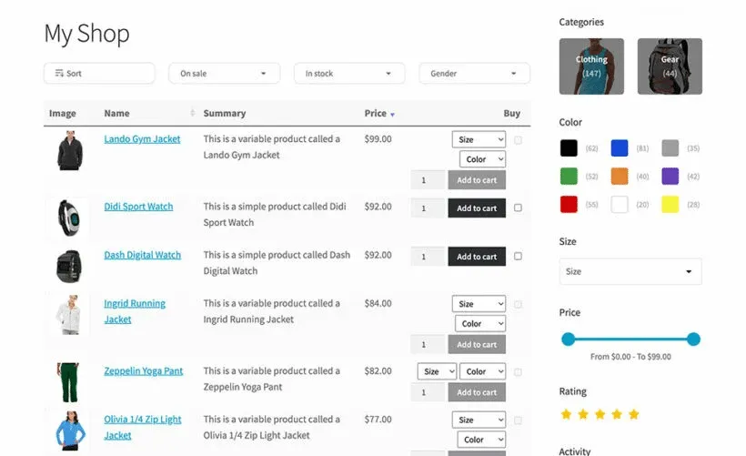 Product Filters for WooCommerce v1.4.28 – Woo产品分类插件
