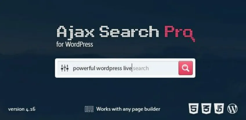 Ajax Search Pro v4.26.12 – 实时WordPress搜索和过滤插件,增强搜索功能