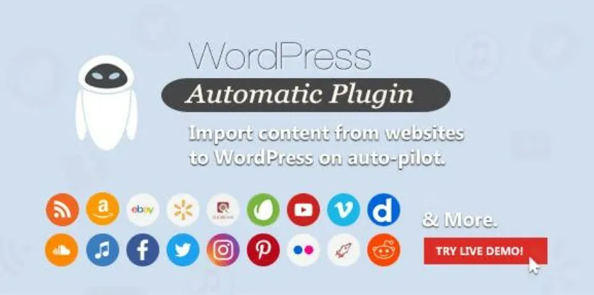 WordPress Automatic Plugin v3.97.0 – 文章自动采集与发布插件[Nulled]