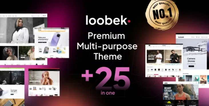 Loobek v1.1.5- 使用Elementor编辑器的WooCommerce多用途主题