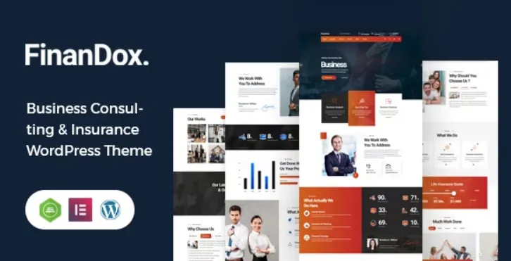FinanDox v2.0.0 – WordPress商业咨询主题