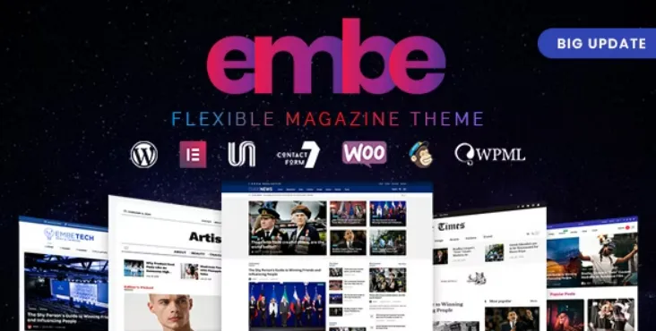 EmBe v2.2.0 – WordPress 博客/杂志/新闻/自媒体主题