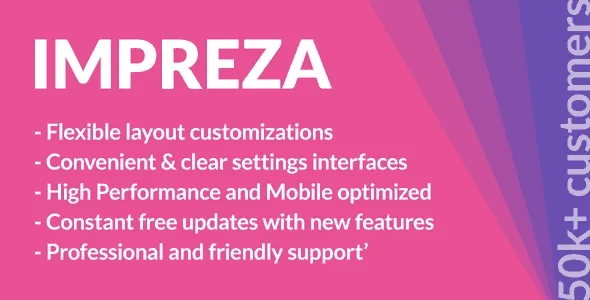 Impreza v8.27 – 500+可导入区块和模板的WordPress 响应式设计多用途主题[Nulled]