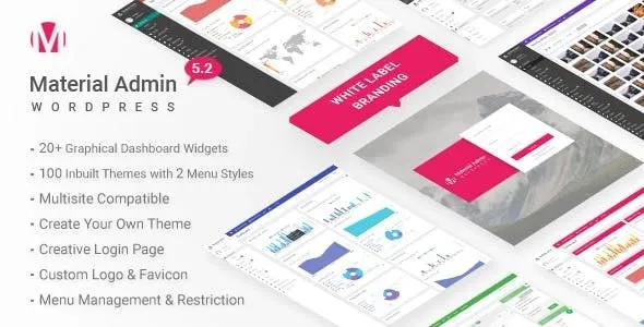 Material v8.6 – WordPress后台白标/美化/自定义插件