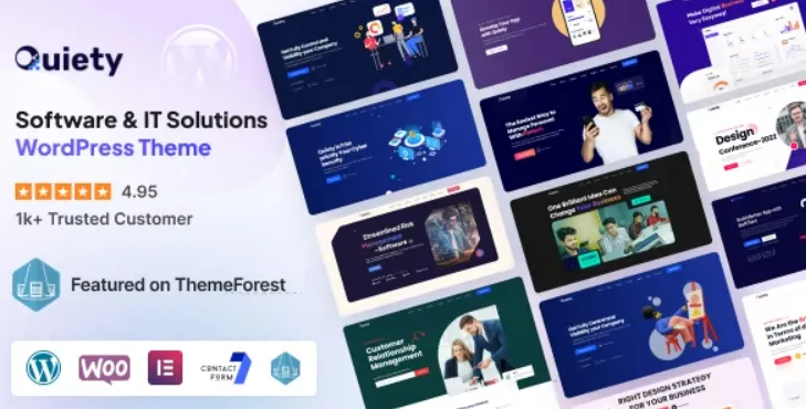 Quiety v5.5.0 – 软件和IT解决方案WordPress主题