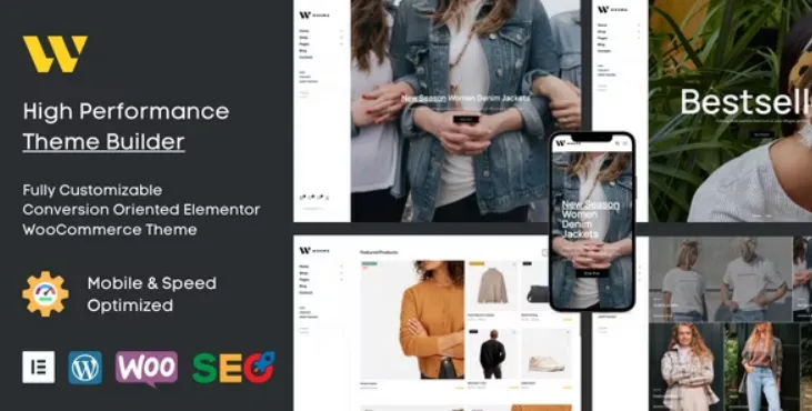 Wooma v1.12 – 电子商务时尚商店 WordPress 主题