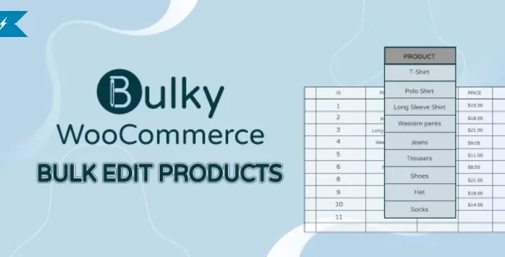 Bulky v1.3.0 – WooCommerce 批量编辑产品、订单、优惠券