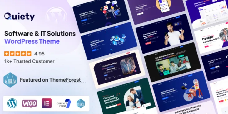 Quiety v6.0.0 – 软件和IT解决方案WordPress主题